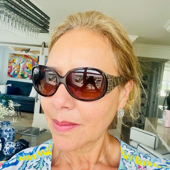 Fendi vintage logo sunglasses with case - Picture 5 of 8